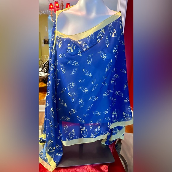 NWOT ALBER ZORAN SCARF/SHAWL/KIMONO/ TOP/ WRAP - Picture 4 of 7